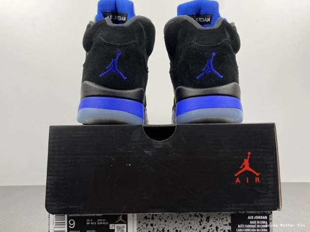 CT4838-004 Racer Jordan Air 5 Blue 0709
